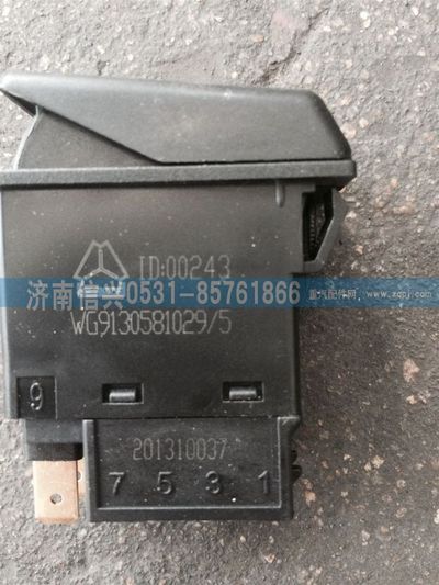 WG9130581029,WG9130581029雾灯开关,济南信兴汽车配件贸易有限公司