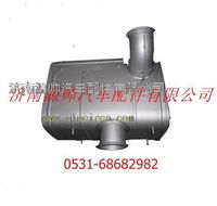 DZ91259540009,陕汽德龙F3000新款消声器,济南源帅汽车配件有限公司