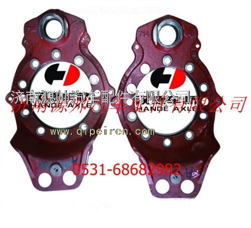 陕汽汉德车桥制动底板图1