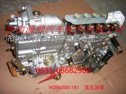 VG2600081161,重汽发动机高压油泵,济南源帅汽车配件有限公司