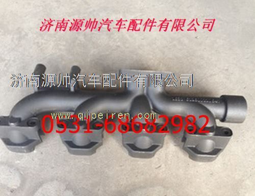 潍柴欧三新式排气支管图1