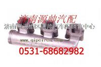 61560110222,潍柴发动机后排气歧管,济南源帅汽车配件有限公司