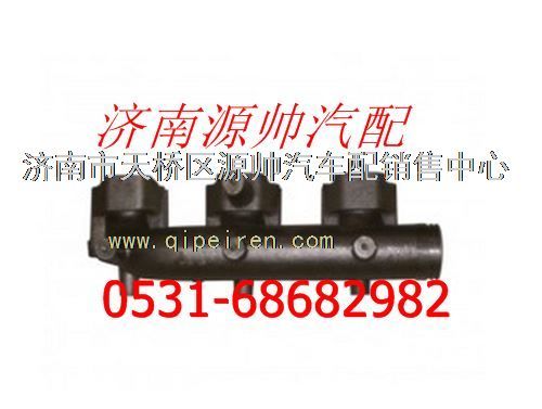 重汽WD615发动机前排气歧管图1