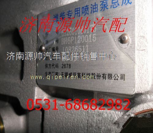 潍柴WD615发动机燃油喷射泵612601080175图1