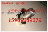 重汽发动机缸盖放气管空心螺栓VG1246040022