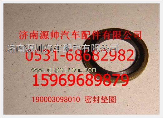 190003098010,重汽豪沃密封垫圈190003098010,济南源帅汽车配件有限公司