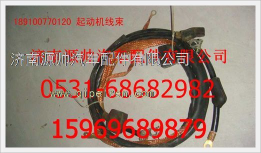 189100770120,重汽豪沃起动机电线189100770120,济南源帅汽车配件有限公司