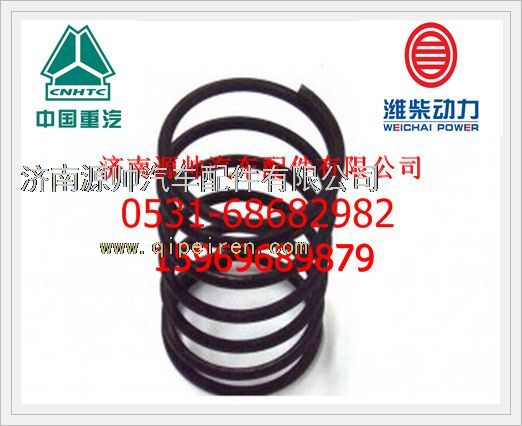 潍柴WP10发动机缸体安全阀弹簧614070068图1