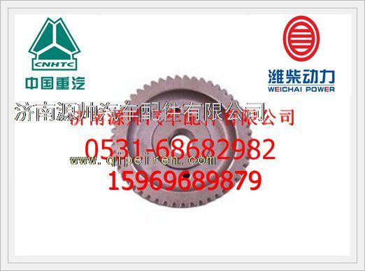 重汽WD615发动机喷油泵齿轮61560130011图1