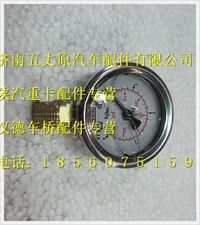 陕汽德龙径向压力表