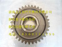 陕汽汉德斯太尔中桥过桥箱圆柱齿轮