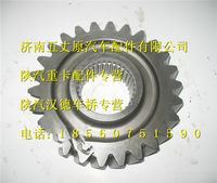 陕汽汉德斯太尔中桥过桥箱圆柱齿轮