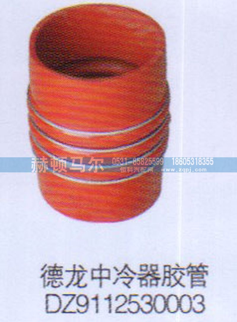 DZ9112530003,德龙中冷器胶管DZ9112530003,山东赫顿马尔国际贸易有限公司