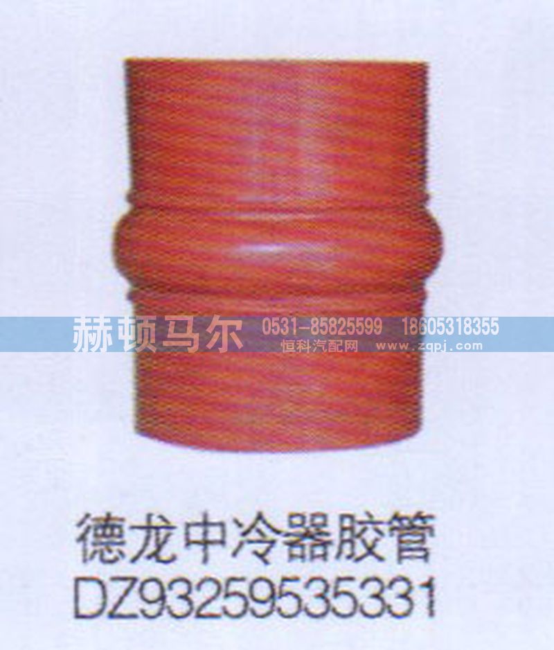 DZ93259535331,德龙中冷器胶管DZ93259535331,山东赫顿马尔国际贸易有限公司