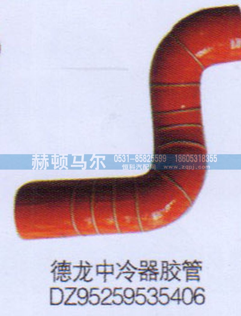 DZ95259535406,德龙中冷器胶管DZ95259535406,山东赫顿马尔国际贸易有限公司