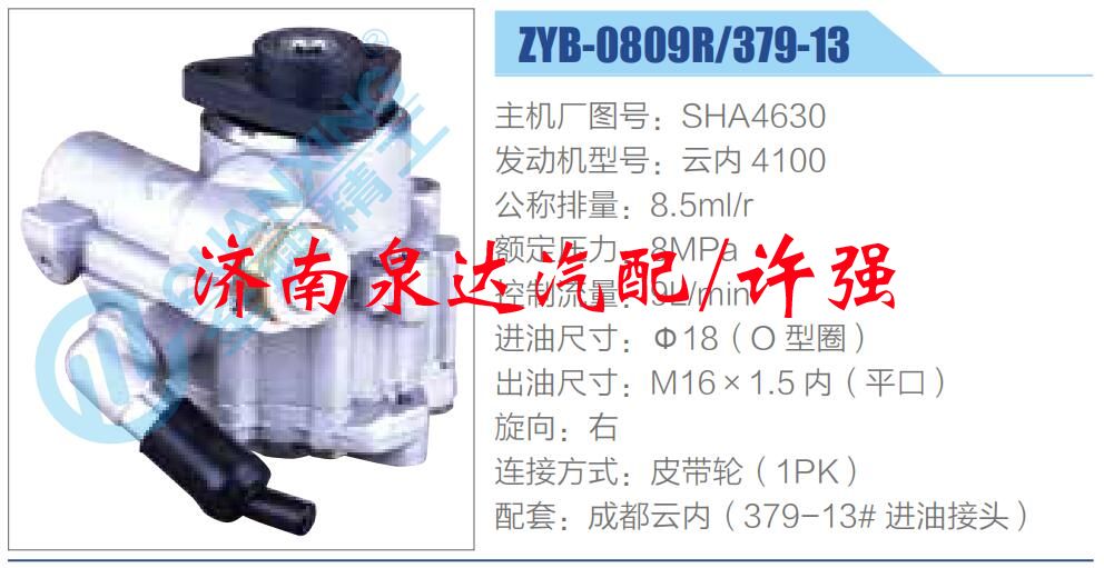 轉(zhuǎn)向液壓油泵總成/轉(zhuǎn)向泵總成/助力泵總成/SHA4630