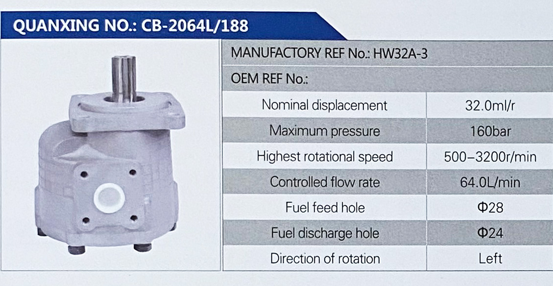 转向助力叶片泵，转向泵/HW32A-3