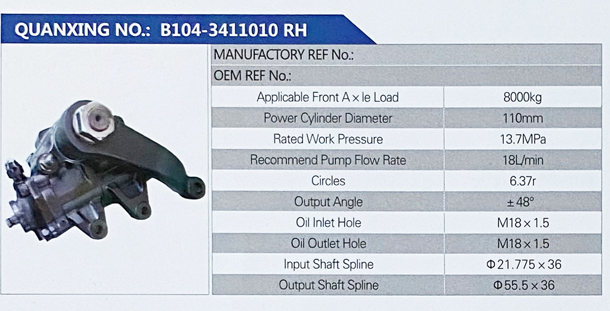 动力转向器，方向机/