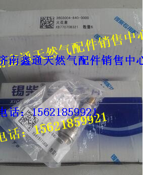 3603004-840-0000,锡柴LNG天然气配件原装火花塞,济南鑫通天然气销售中心