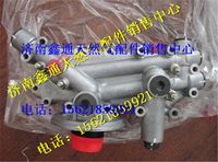 上柴天然氣機油濾清器座