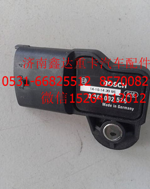 0281002576  ,潍柴LNG天然气发动机增压压力传感器           ,济南鑫达重卡汽车配件有限公司