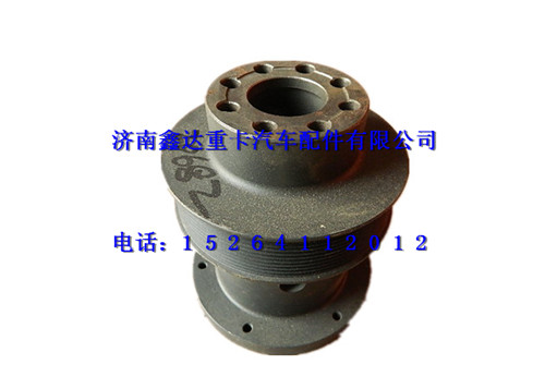潍柴WP10发动机曲轴皮带轮总成                 图1