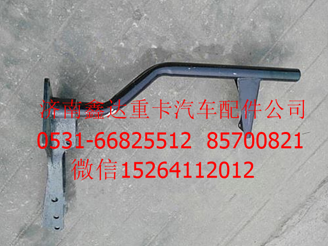 DZ13221440080 ,陕汽德龙M3000后悬置右支架       ,济南鑫达重卡汽车配件有限公司