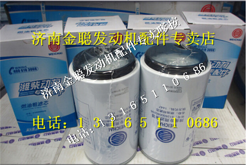 ,潍柴欧三燃油滤清器612630080205,济南金聪汽配