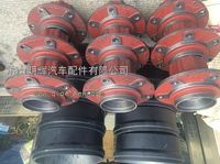 重汽豪曼配件前轮毂总成
