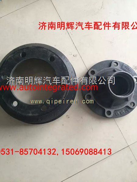 重汽豪曼配件后轮毂总成/LG1613JNMH00006
