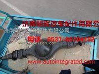 重汽豪沃轻卡配件后桥壳总成