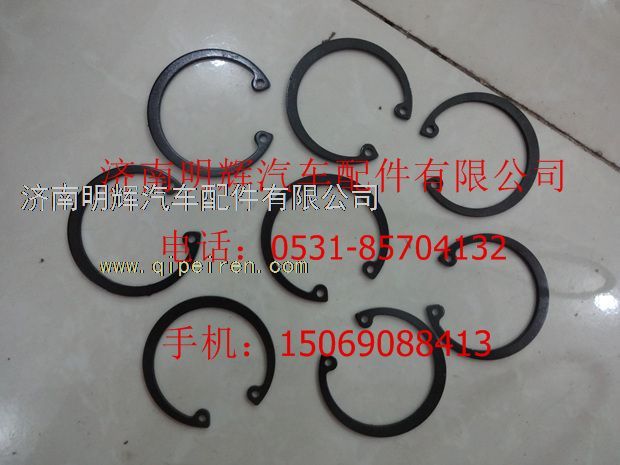 Q43040,重汽豪沃轻卡配件弹性挡圈,济南明辉汽车配件有限公司