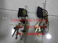 重汽豪沃轻卡配件电动锁体总成
