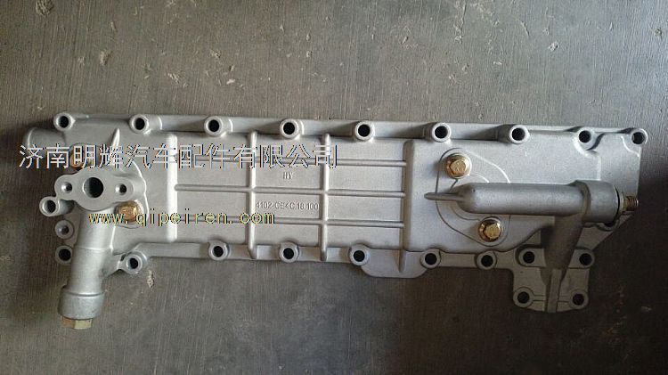 4102-CE4C.18.100,重汽豪沃轻卡配件机油冷却器总成,济南明辉汽车配件有限公司