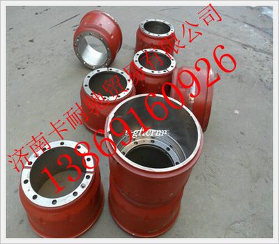 81.50110.0144,陕汽汉德车桥后制动鼓,济南卡耐驰汽车配件有限公司