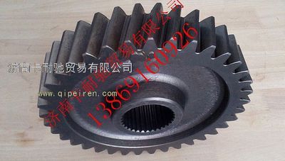 811W35610-0047,重汽曼桥轴间被动齿轮,济南卡耐驰汽车配件有限公司