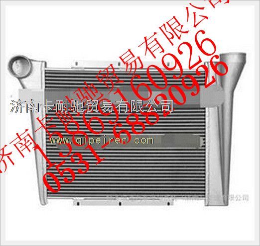 1424111900035,福田欧曼重卡280-320马力潍柴牵引车中冷器,济南卡耐驰汽车配件有限公司