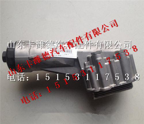080V05000-7100,重汽曼MC07发动机机油模块,山东卡潍德汽车配件有限公司