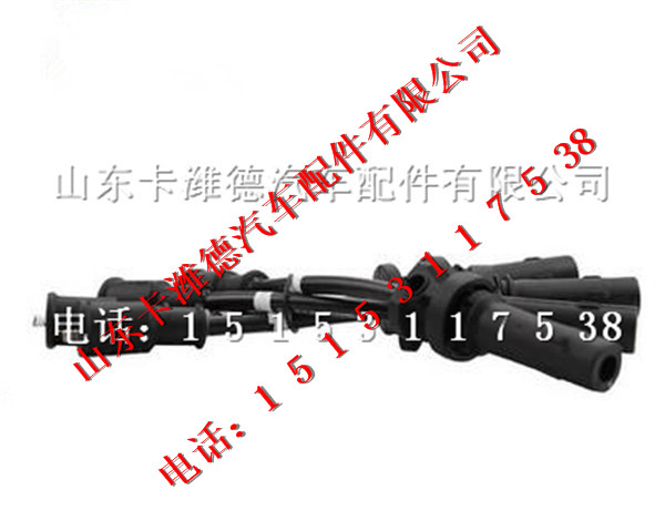D4300-3705070,玉柴天然气高压点火导线,山东卡潍德汽车配件有限公司