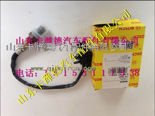 612600190242,潍柴天然气发动机博世氧传感器,山东卡潍德汽车配件有限公司