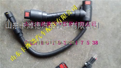 612640130467,潍柴欧四尿素加热回液管,山东卡潍德汽车配件有限公司
