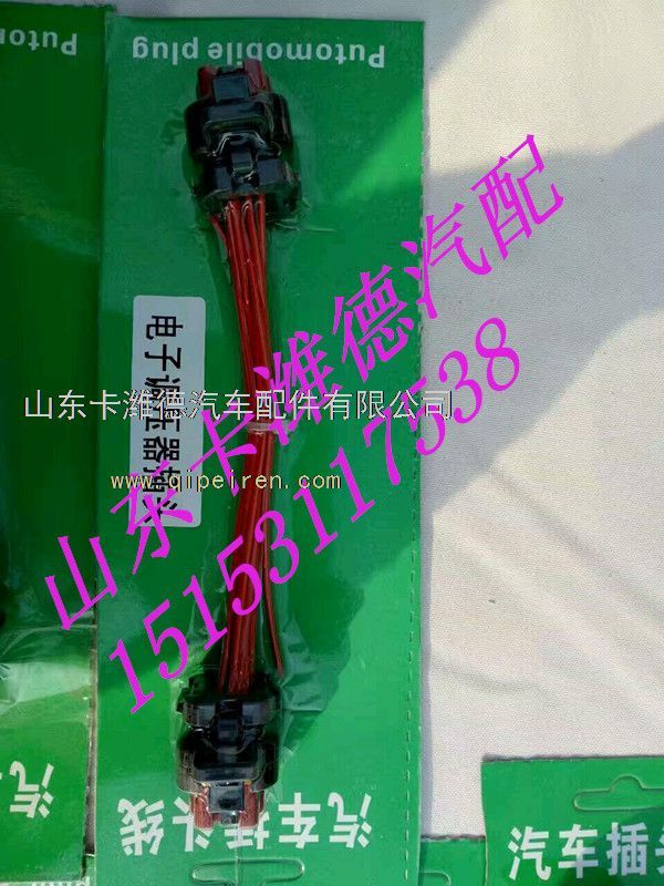 ,电子调压器插头,山东卡潍德汽车配件有限公司
