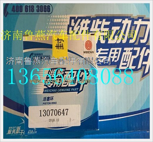 13070647,潍柴道依茨机226B活塞环,济南鲁燕汽车配件有限公司