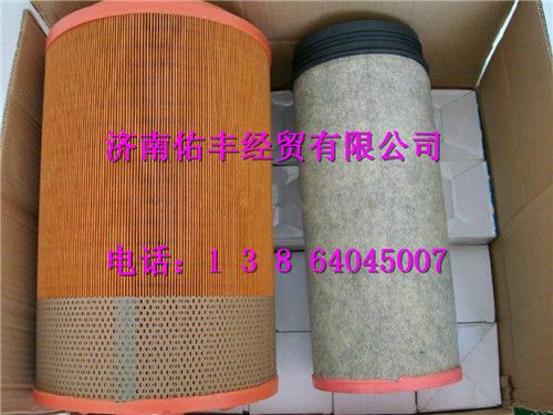WG9725190102,重汽豪沃A7空气滤清器WG9725190102,济南佑丰经贸有限公司（原镐煜）