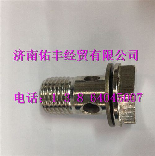 200V98150-0175,中国重汽MC11发动机空心螺栓200V98150-0175,济南佑丰经贸有限公司（原镐煜）