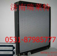 重汽豪沃铝散热器总成