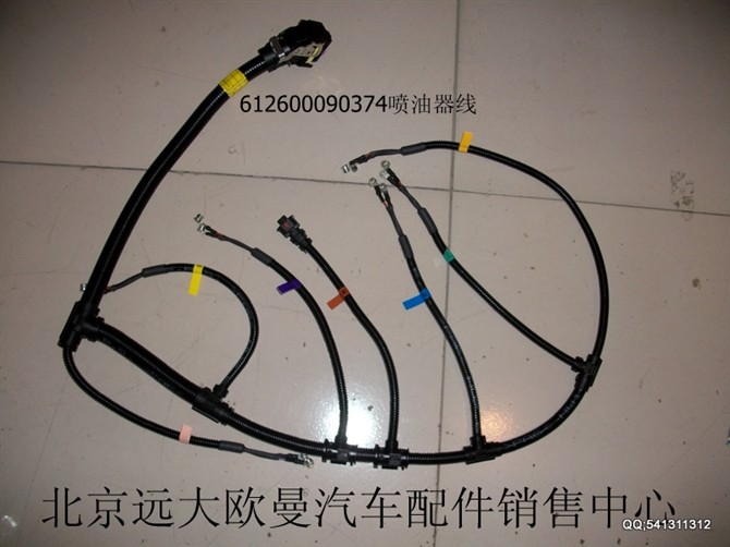 612600090374,喷油器线,北京远大欧曼汽车配件有限公司