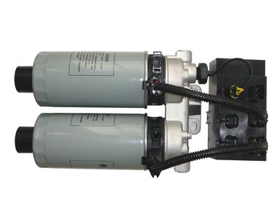 济南威马,带加热双滤总成及控制系统,济南威马电子机械有限公司