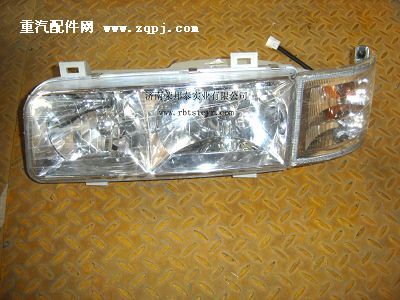 WG9100720110A,WG9100720110A.大灯总成带转向灯(左王)同奥龙2000,济南港新贸易有限公司